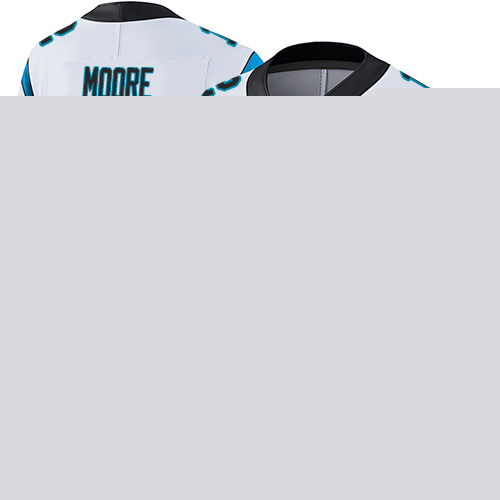 Carolina Panthers Limited White Women DJ Moore Road Jersey NFL Football #12 100th Season Vapor Untouchable